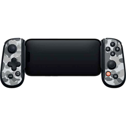 Skinit Decal Gaming Skin Compatible with Backbone One for iPhone Game Controller - Grey Street Camo Design - color: Grey - CAMBPE02
