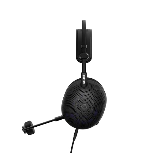 Sony INZONE H6 Air Wired Open-Back Gaming Headset with Mic, Black | Ultra‑Lightweight for All Day Comfort, For PC/PS5/Mobile, Detachable High-Fidelity Mic, Audiophile, USB‑C Audio Box