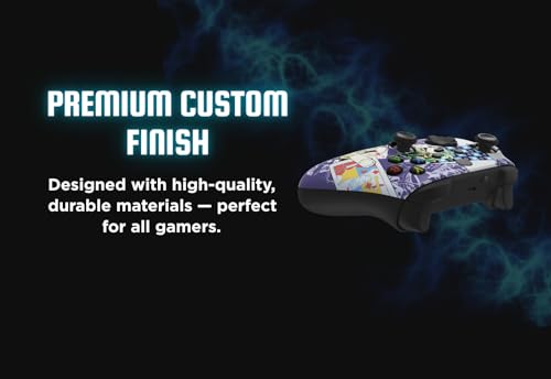 Stealth Controllers Wireless Controller for Xbox Series S, Xbox Series X, Xbox One - Soft Touch Feel - Custom Series S/X Controller (Joker Cards) - color: Joker Cards