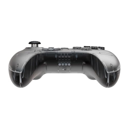 8Bitdo 64 Bluetooth Controller for Analogue 3D, Smoke | Switch/Switch 2, Windows and Android Support, Wired USB, D-Input/S-Input Modes, Hall Effect Joystick, Vibration - color: Smoke