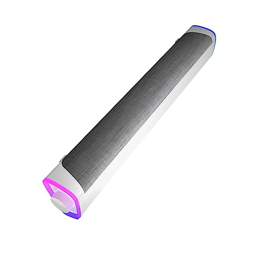 ARTIBETTER Wired Soundbar with Dual Speakers for Desktop Laptop and Tablet Compact Stereo System for Music and Gaming for Use