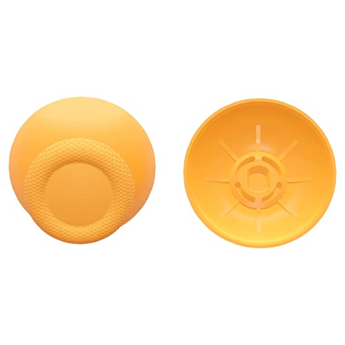 eXtremeRate Caution Yellow Replacement Thumbsticks for PS5 Controller, Custom Analog Stick Joystick for PS4 Controller Universal - color: Caution Yellow