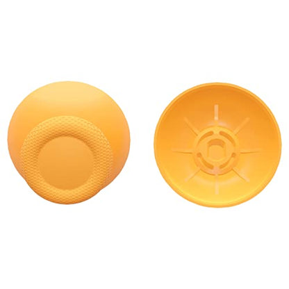 eXtremeRate Caution Yellow Replacement Thumbsticks for PS5 Controller, Custom Analog Stick Joystick for PS4 Controller Universal - color: Caution Yellow