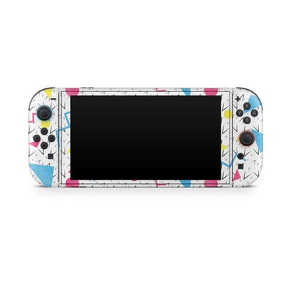 Glossy Glitter Gaming Skin Compatible with Nintendo Switch 2 Console Only - 90s Fun - Premium 3M Vinyl Protective Wrap Decal Cover - Easy to Apply | Crafted in The USA by MightySkins - color: 90s Fun, size: Switch 2 Console Skin Only, style: Glossy Glitte