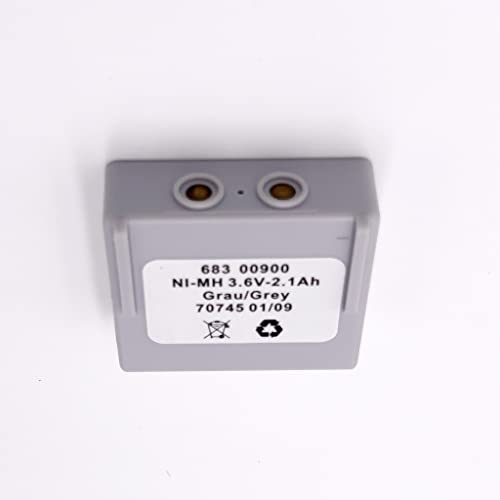 3Pcs Ni-Mh 683 00900 Battery 2100mAh 3.6V Rechargeable Battery for HETRONIC Remote Control Battery 68300900