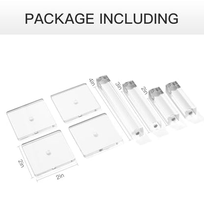 Kalami 2 Pcs Flying Miniatures Magnetic Combat Riser for DND with 2" Base | 3D Single Flyer Riser for TTRPGS and Board Games - size: 2 in-Magnetic