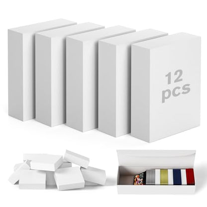 Trading Card Dividers for Storage Boxes - 12PCS High-Density Foam Card Spacer Blocks, Bulk Box Divider, Card Storage Supplies for MTG, TCG, Baseball & Sports (White) - style: 12PCS