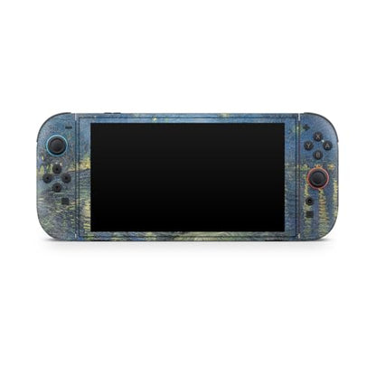 Glossy Glitter Gaming Skin Compatible with Nintendo Switch 2 Console Only - Over The Rhone - Premium 3M Vinyl Protective Wrap Decal Cover - Easy to Apply | Crafted in The USA by MightySkins - color: Over The Rhone, size: Switch 2 Console Skin Only, style: