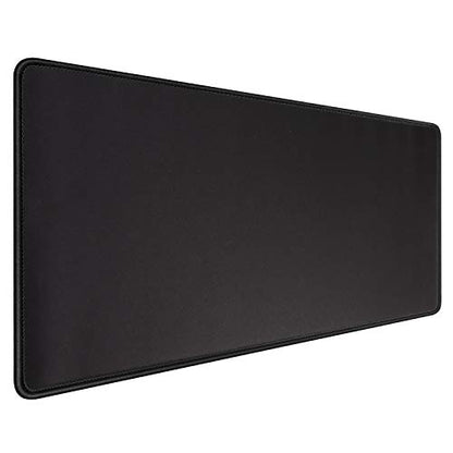 Gaming Mouse Mat/Mouse Pad 31.5x11.8x0.12Inch | XXL mouse pad | table mat/large size | improved precision and speed | rubber base for stable Grip on smooth surfaces non-slip (80x30 Black) - color: 80x30 Black