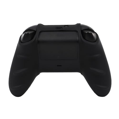 Pixelated Skull Controller Skin Compatible with Xbox Series X Wireless Controller, RALAN Protector Case， Customised Thumb Grips Cap - color: Pixelated Skull Black Blue