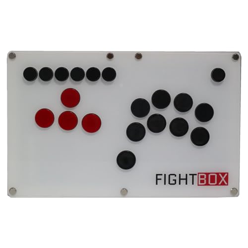 FightBox B3-PC All Button Leverless Arcade Fight Stick Game Controller Compatible With PC/PS3/Switch
