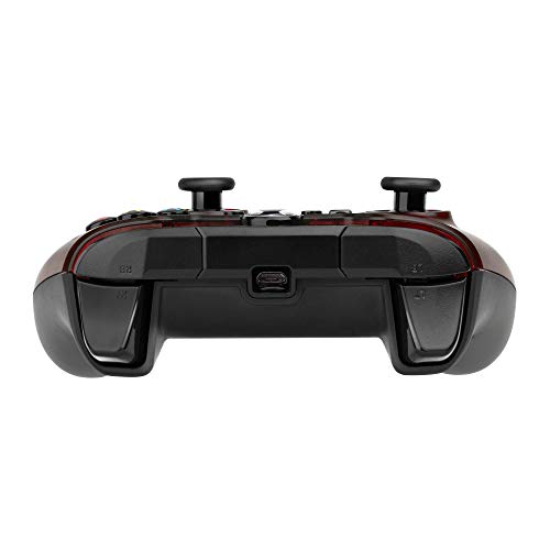 PDP Wired Game Controller - Xbox Series X|S, Xbox One, PC/Laptop Windows 10, Steam Gaming Controller - USB - Advanced Audio Controls - Dual Vibration Videogame Gamepad - Crimson Red - color: Red