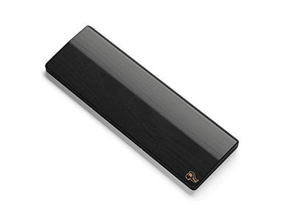 Glorious Wooden Wrist Rest - Compact - Onyx/Black - Mechanical Keyboards Wood Ergonomic Palm Rest| 12x4 inches/19mm Thick (GV-75-DARK) - size: Compact