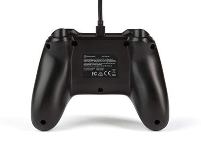 PowerA Nintendo Switch Wired Controller - Black, Detachable 10ft USB Cable, No Battery Required, Officially Licensed By Nintendo - color: Black