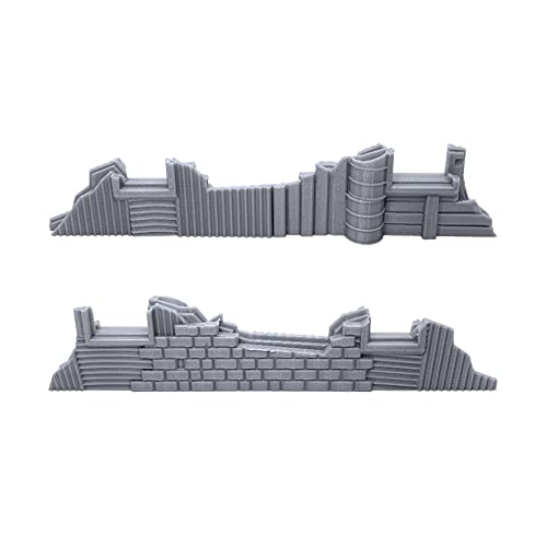 EnderToys Shanty Obstacles by Terrain4Print, 3D Printed Tabletop RPG Scenery and Wargame Terrain for 28mm Miniatures