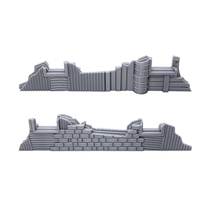 EnderToys Shanty Obstacles by Terrain4Print, 3D Printed Tabletop RPG Scenery and Wargame Terrain for 28mm Miniatures