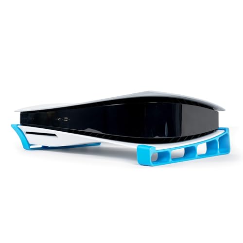 Glistco Skates - Horizontal Stand Compatible with PS5 - Disc Edition (Blue) - color: Blue