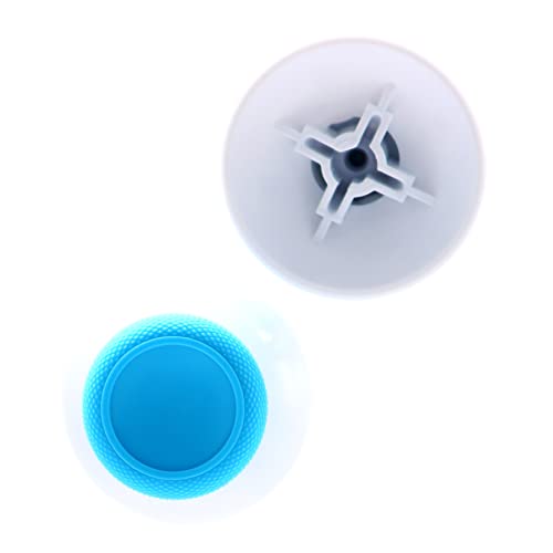 Deal4GO 2-Pack Concave Analog Rubber Thumbsticks Set Replacement for Xbox Series S & Xbox Series X Controller Thumb Grip (Sky Blue)