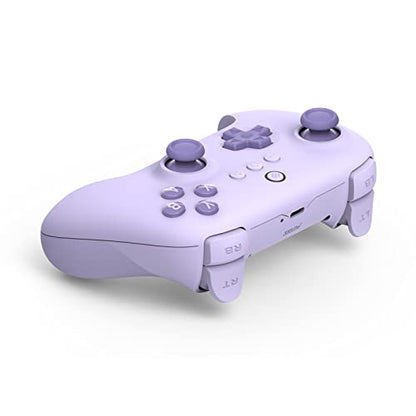 8Bitdo Ultimate C 2.4g Wireless Controller for Windows PC, Android, Steam Deck & Raspberry Pi (Lilac Purple) - color: Lilac Purple