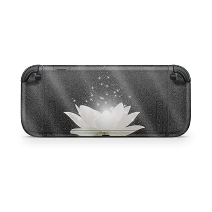 Glossy Glitter Gaming Skin Compatible with Nintendo Switch 2 Console Only - Twilight Lotus - Premium 3M Vinyl Protective Wrap Decal Cover - Easy to Apply | Crafted in The USA by MightySkins - color: Twilight Lotus, size: Switch 2 Console Skin Only, style: