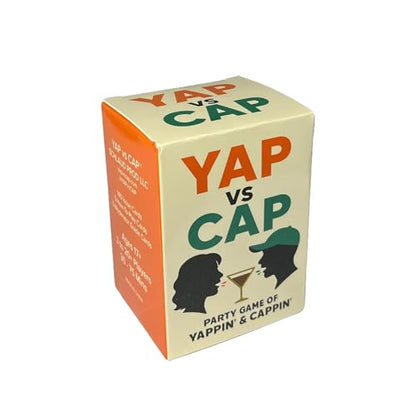 The Party Game of Yappin & Cappin - Fun Social Party Game for Gatherings with Bold Opinions and Wild Debates