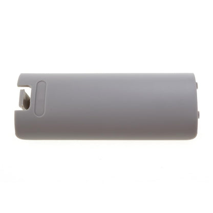 VAPXSGI 1Pcs 7 Colors Battery Cover Back Case For Wii Game Controller Remote Controller Gamepad Handle Battery Lid Door Shell Replacement (Gray) - color: Gray