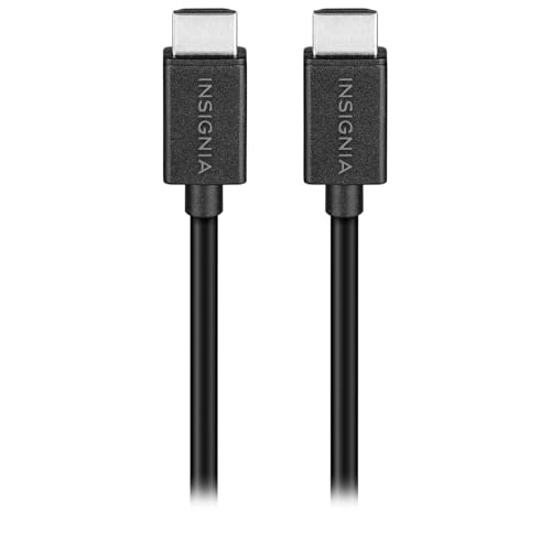 INSIGNIA 4K Ultra HD HDMI Cable – High-Speed 18Gbps, HDR, ARC, Ethernet – Compatible with TV, Monitor, PS5, Xbox, Blu-ray, Laptop (HDMI Cable, 6 ft) - size: 6 ft, style: HDMI Cable