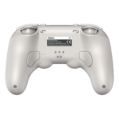 Nargos 8BitDo Pro 3 Bluetooth Gamepad, Compatible with Switch 1/2, PC, Apple, SteamOS, Android, TMR Joysticks, Hall Effect Triggers, Magnetic Buttons (G Classic) - color: G Classic