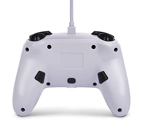 PowerA Enhanced Wired Controller for Nintendo Switch - Fireball Mario, Gamepad, game controller, wired controller, officially licensed - color: Fireball Mario