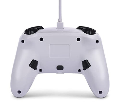 PowerA Enhanced Wired Controller for Nintendo Switch - Fireball Mario, Gamepad, game controller, wired controller, officially licensed - color: Fireball Mario