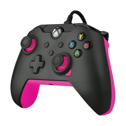 PDP Wired Controller Fuse Black for Xbox Series X|S, Gamepad, Wired Video Game Controller, Gaming Controller, Xbox One, Officially Licensed - Xbox Series X - color: Fuse Black