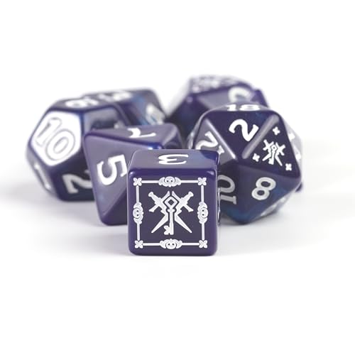 D&D Adventure Dice (Rogue Class: Purple) - style: Rogue Class: Purple