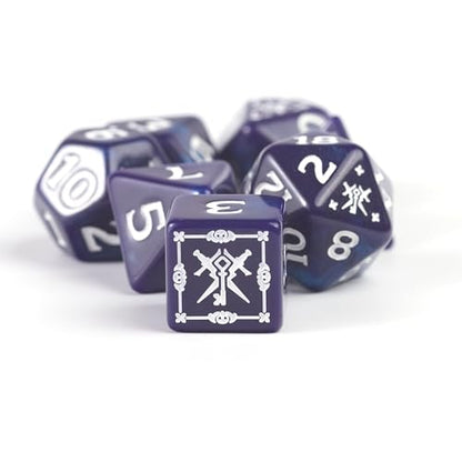 D&D Adventure Dice (Rogue Class: Purple) - style: Rogue Class: Purple