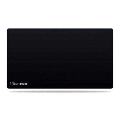 Ultra PRO Playmat for Card Games and Workstations, Solid Black, 84082