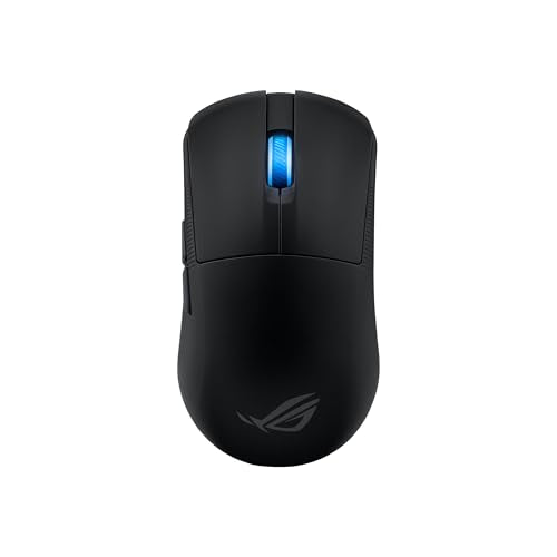 ASUS ROG Harpe Ace Mini Wireless Esports Gaming Mouse – Small Compact Design, Right-Handed, 49g Lightweight, Tri-Mode Connectivity, 36K DPI, up to 105Hr Battery, Pro-Approved, PC/Mac Support - Black - color: Black, style: Harpe Ace Mini