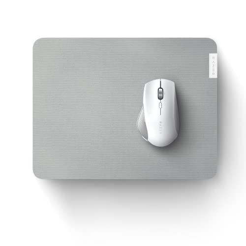 Razer Pro Glide, Thick, High-Density Foam, Non-Slip Base, Medium | Textured Micro-Weave Cloth Surface - size: 14.2L x 10.8W inches