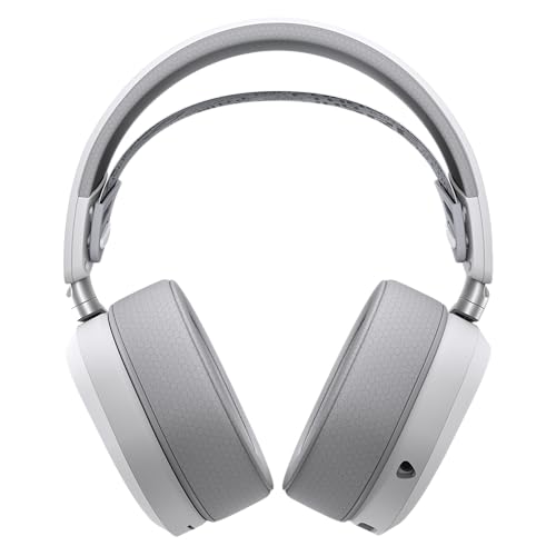 ASUS ROG Pelta Wireless Gaming Headset with Detachable Mic – Tri-Mode (BT, 2.4GHz, USB-C) 50mm Titanium-Plated Drivers, 70Hr Battery, Ergonomic, Lightweight, for PC, PS5, PS4, Switch, Mobile - White - color: WHITE