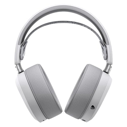 ASUS ROG Pelta Wireless Gaming Headset with Detachable Mic – Tri-Mode (BT, 2.4GHz, USB-C) 50mm Titanium-Plated Drivers, 70Hr Battery, Ergonomic, Lightweight, for PC, PS5, PS4, Switch, Mobile - White - color: WHITE