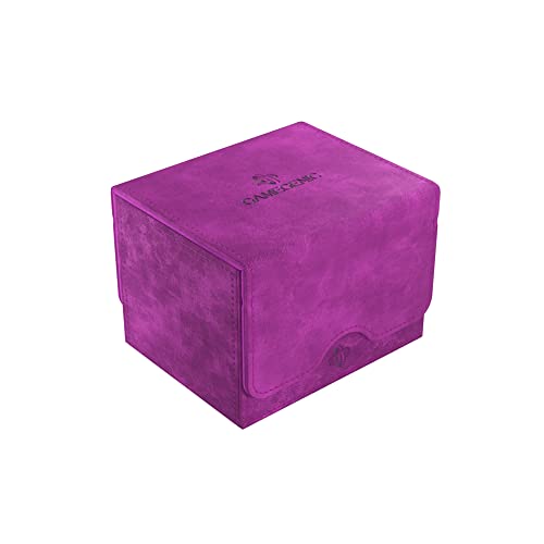 GameGenic Deck Box – Sidekick XL Purple 100CT – Durable and Sturdy TCG, OCG, CCG Card Storage – Compatible with Pokemon, Yugioh, Commander, and MTG Magic: The Gathering Cards - color: Purple