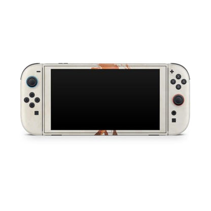 Glossy Glitter Gaming Skin Compatible with Nintendo Switch 2 Console Only - Vulpes Fox - Premium 3M Vinyl Protective Wrap Decal Cover - Easy to Apply | Crafted in The USA by MightySkins - color: Vulpes Fox, size: Switch 2 Console Skin Only, style: Glossy