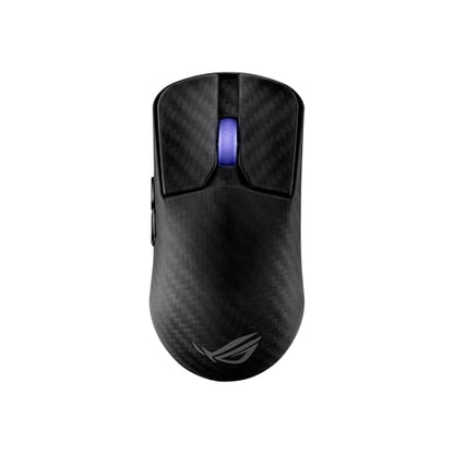 ASUS ROG Harpe Ace Extreme Wireless Esports Gaming Mouse – Carbon Fiber Build, 47g Lightweight, Tri-Mode Connectivity, 42K DPI, up to 70Hr Battery, Glass Skates, Pro-Approved, PC/Mac Support - Black - color: Black, style: Harpe Ace Extreme
