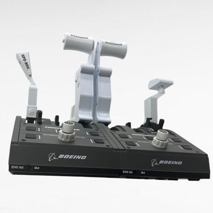 Boeing 737 White Thrust/Throttle Levers For Thrustmaster TCA Boeing Edition Throttle Quadrant