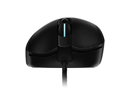 Logitech G403 Hero Wired Gaming Mouse, Hero 16K Sensor, 16000 DPI, RGB Backlit Keys, Adjustable Weights, 6 Programmable Buttons, On-Board Memory, Braided Cable, PC/Mac/Laptop - Black