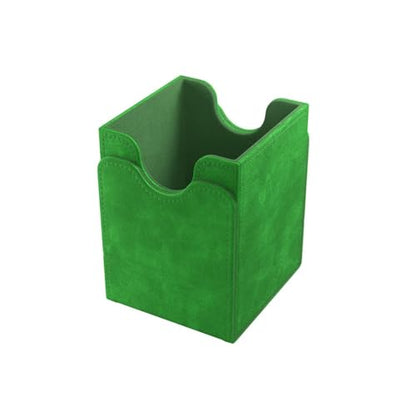GameGenic Deck Box – Squire XL Green 100CT – Durable and Sturdy TCG, OCG, CCG Card Storage – Compatible with Pokemon, Yugioh, Commander, and MTG Magic: The Gathering Cards - color: Green