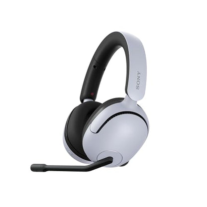 Sony INZONE H5 Wireless Over-Ear Gaming Headset PS5 Headphones, White | Plug & Play, Personalized 360 Spatial Sound, For PC/PS5/Console, 28 Hr Battery, 2.4Ghz Wireless and 3.5mm Audio Jack - color: White