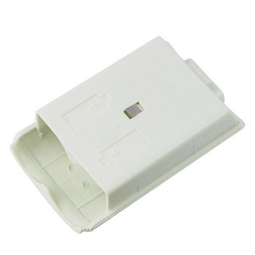 GTMax Replacement White Controller Battery Cover for Microsoft XBOX 360