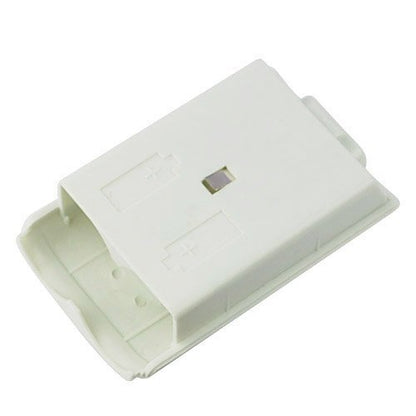 GTMax Replacement White Controller Battery Cover for Microsoft XBOX 360