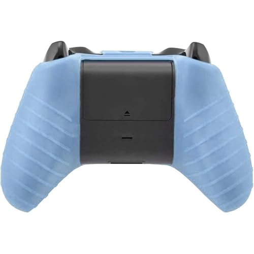 OSTENT Soft Protector Silicone Skin Case Cover Pouch for Microsoft Xbox One Controller Color Light Blue - color: Light Blue
