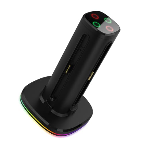 Four Slot Charging Stand Charging Consoles Dock Holder Compatible for NS 2 Dock Station Stand Game Console Station