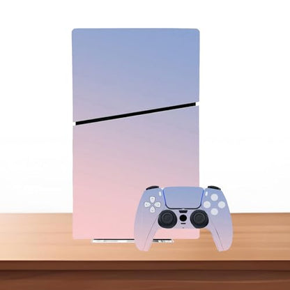 Skin Sticker Compatible with PS5 Slim Digital Console Controller (Multi) | Protective Decal Cover, Game Device Vinyl - color: Multi